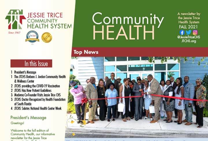 JTCHS Fall Newsletter 2021